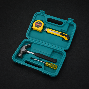 9 PCS professional toolset with box