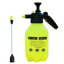 2 Litre Hand Pressure Spray Bottle with Metal Nozzle